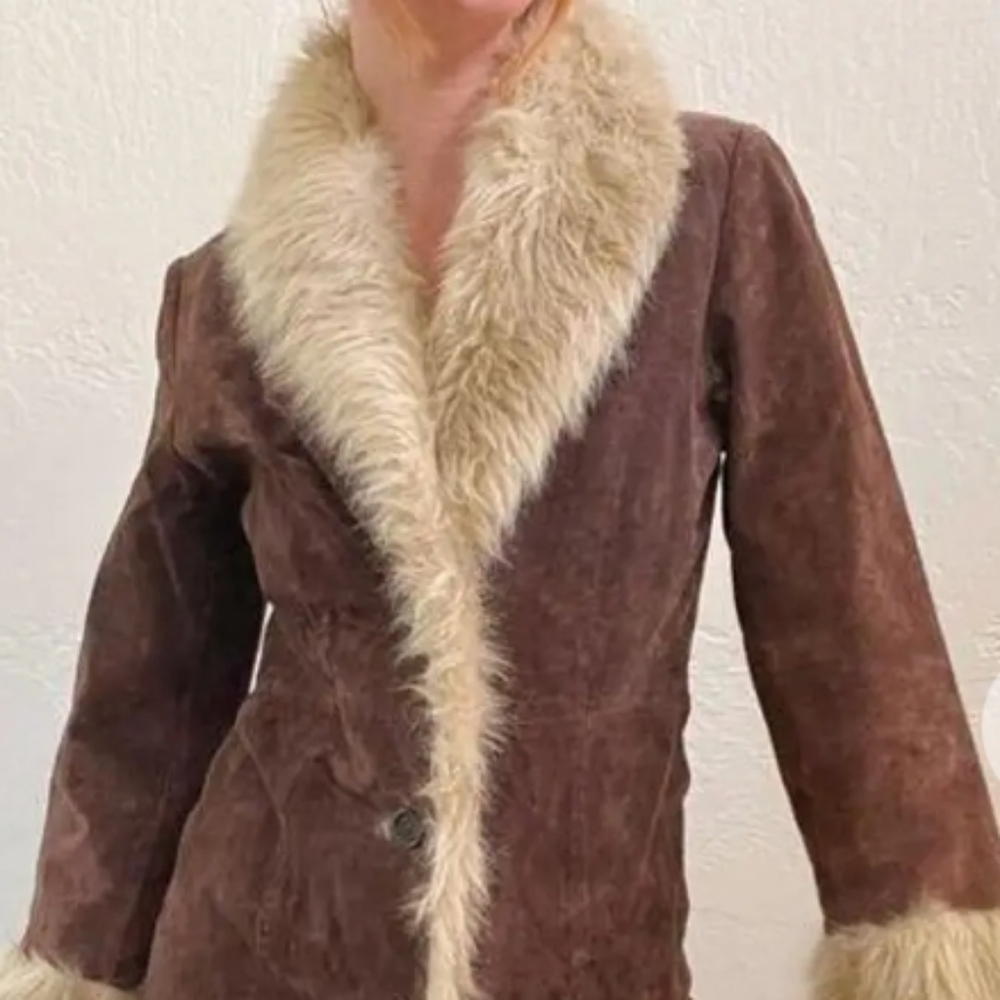 Penny Lane Wilson Leather full length coat size medium